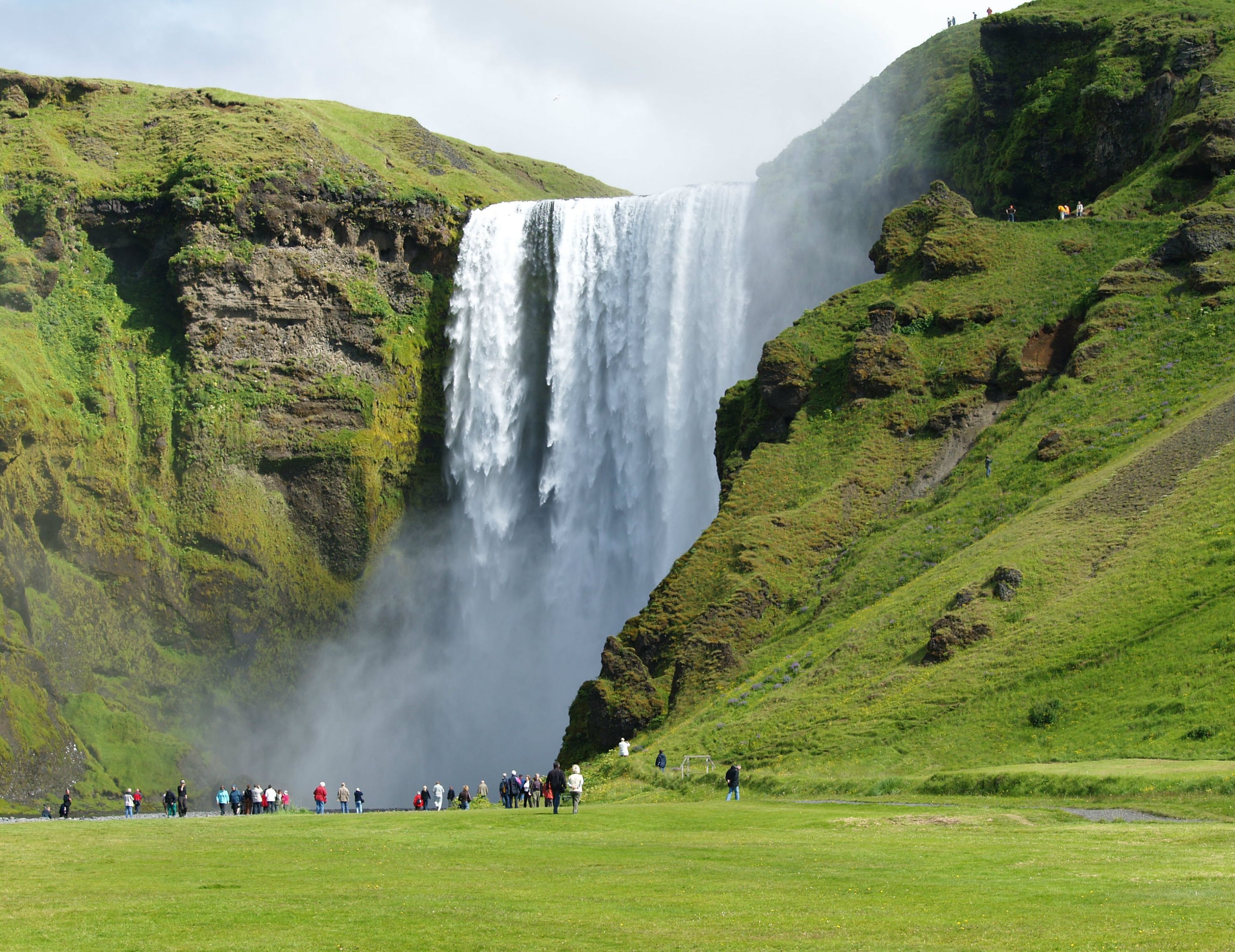 Skógafoss in South Iceland Skógafoss in South Iceland