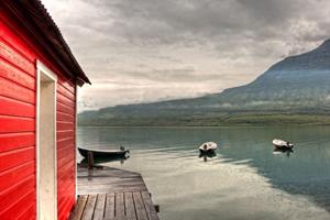 View of the fjord from Randulf's Sea House