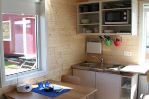 Kitchenette in the studio cottage