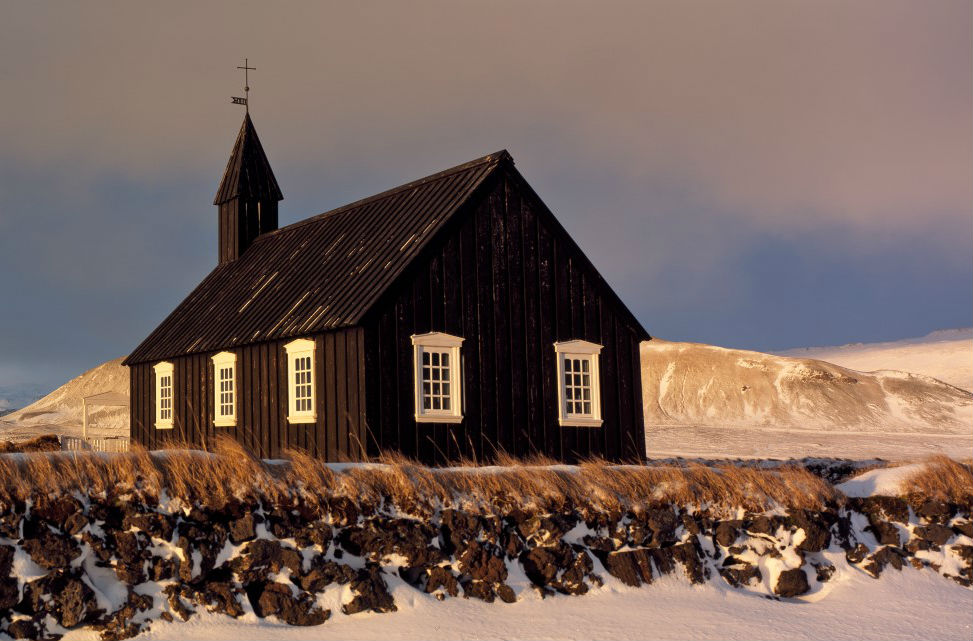 Búðir church in Snæfellsnes Búðir church in Snæfellsnes