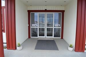 Hotel entrance