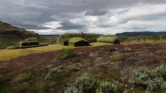 Þjóðveldisbærinn farm in South Iceland Þjóðveldisbærinn farm in South Iceland