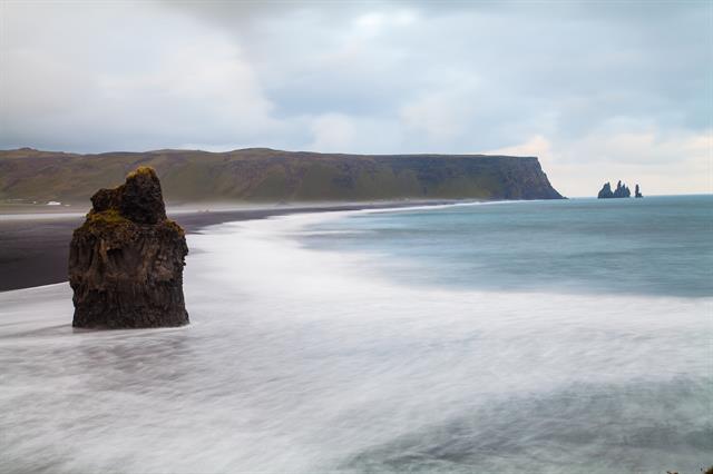 Cape Dyrholaey Vik Beach in South Iceland Cape Dyrholaey Vik Beach in South Iceland