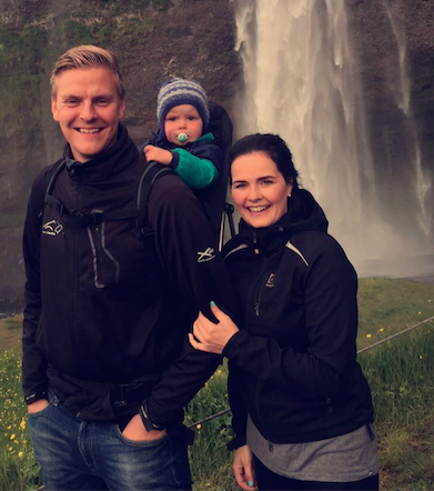 Kristján Guðmundsson and family Kristján Guðmundsson and family