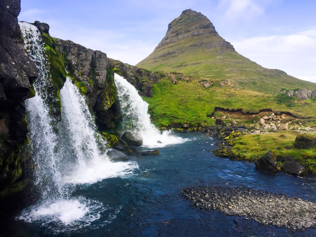 Kirkjufell mountain West Iceland Kirkjufell mountain West Iceland