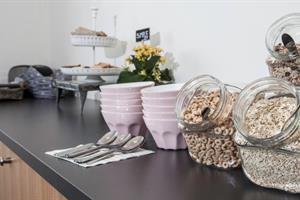 Breakfast table