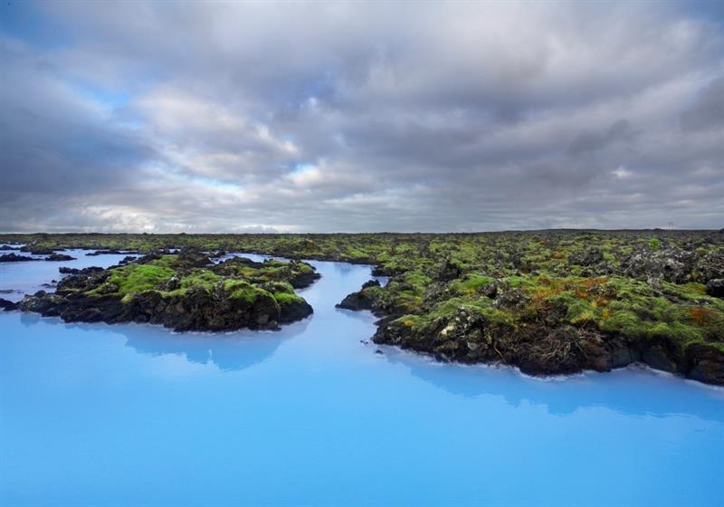 The Blue Lagoon in South Iceland The Blue Lagoon in South Iceland