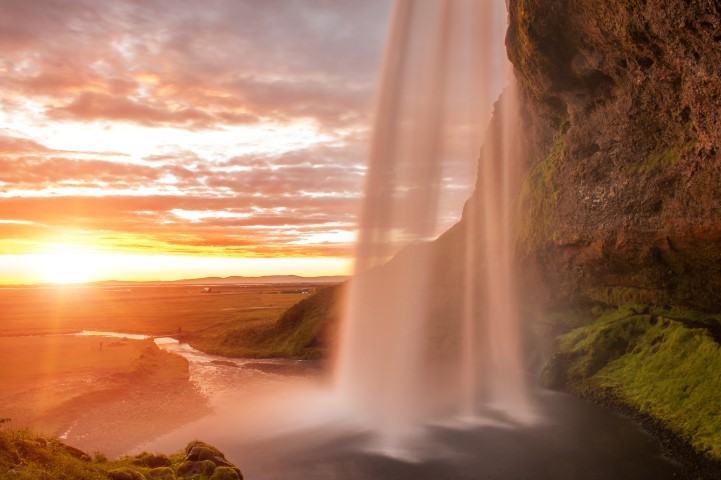 Midnight sun Iceland Midnight sun Iceland