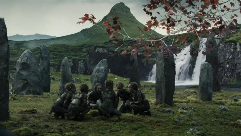 Game of Thrones - The Children of The Forest at the foot of Kirkjufell Game of Thrones - Scenes at Kirkjufell.png