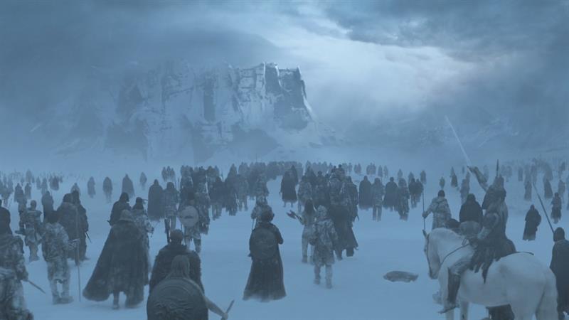 Game of Thrones - Stomping beyong the Wall at Hverfjall Game of Thrones - Scenes at Hverfjall.png