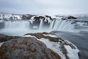 Goðafoss Waterfall in North Iceland