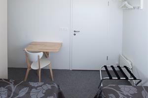 Standard twin room with private bathroom