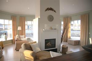 Living Room of an Apartment at Hotel Grímsborgir