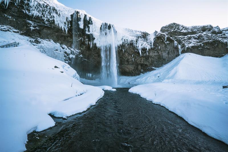 Seljalandsfoss in South Iceland Seljalandsfoss in South Iceland