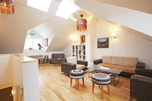 Living Room at Hotel Lækur