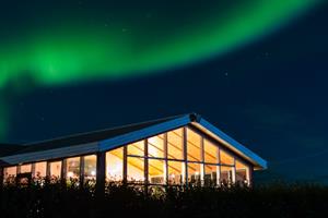 Northern Lights over Hunkubakkar