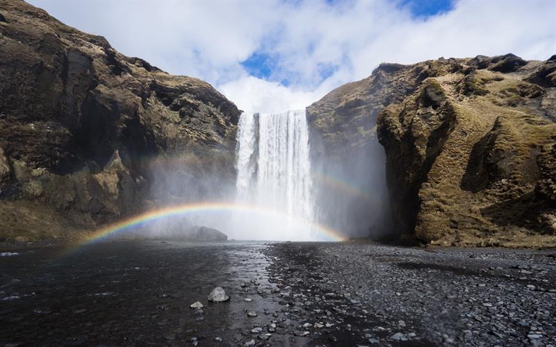 Skógafoss Waterfall Skógafoss Waterfall