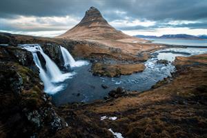 Kirkjufell Mountain in Fall