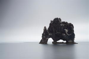 Hvítserkur in North West Iceland
