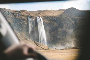 Seljalandsfoss in the South