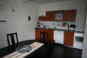 Kitchen with cooking facility