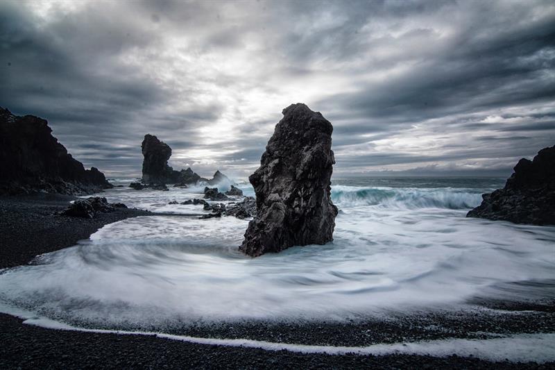 Djúpalónsandur Beach on Snæfellsnes Djúpalónsandur Beach on Snæfellsnes