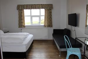 Double room with extra bed
