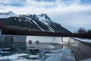Hot tub with a view