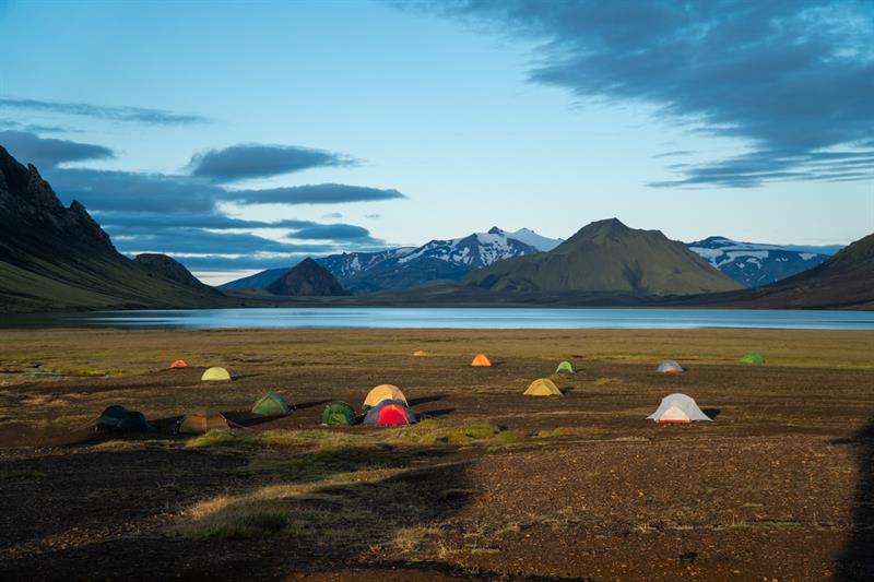 Camping grounds around Iceland Camping grounds around Iceland