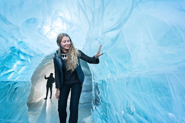 Glaciers and ice cave exhibition Glaciers and ice cave exhibition