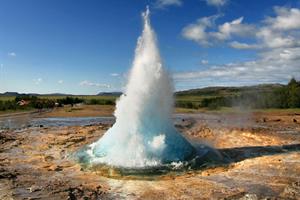 Strokkur geyser Iceland