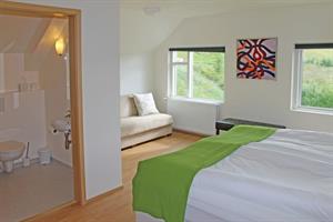 Double/twin room with sofa bed.