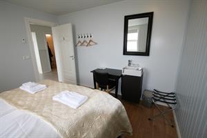 Bedroom of the first floor apartment