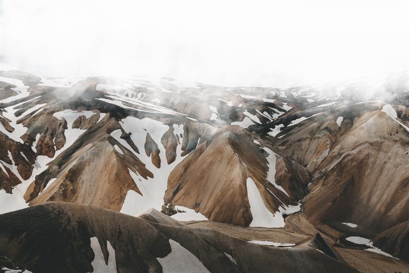 Landmannalaugar in Icelandic Highlands Landmannalaugar in Icelandic Highlands