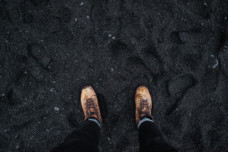 Black Sand Beach in Iceland Black Sand Beach in Iceland