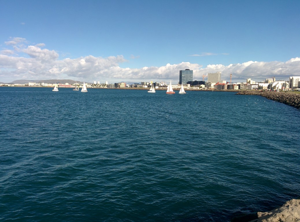 Reykjavík from the old harbour Reykjavík from the old harbour