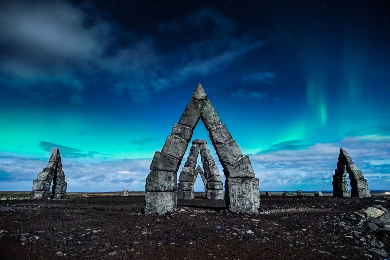 Arctic henge Arctic henge