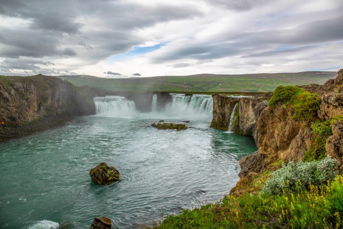 Goðafoss Waterfall Goðafoss Waterfall