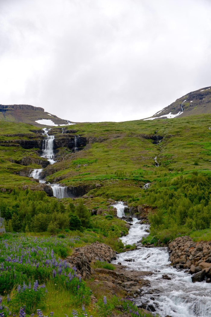 Klifurbrekkufossar waterfalls Klifurbrekkufossar waterfalls