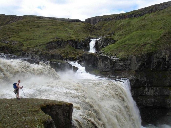 Hiking waterfalls in East Iceland Hiking waterfalls in East Iceland