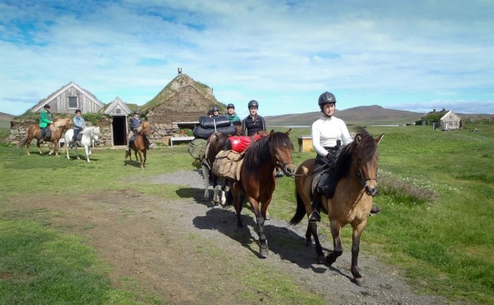 Horse riding from the Wilderness Center Horse riding from the Wilderness Center