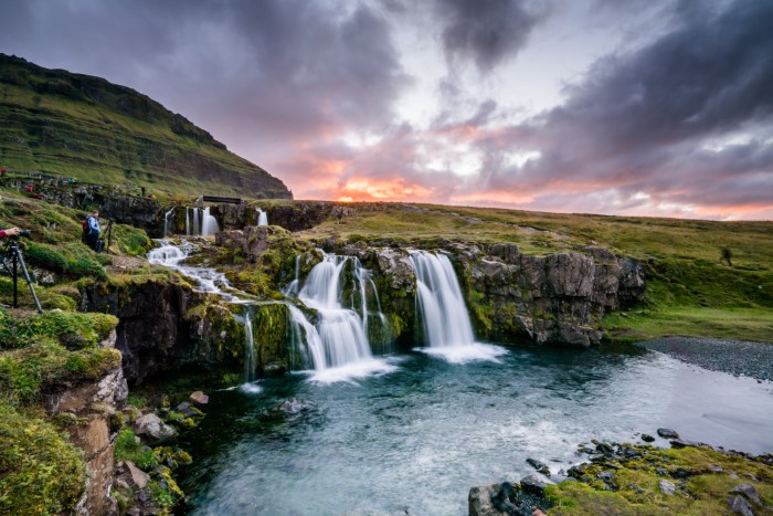 Kirkjufellsfoss Waterfall Kirkjufellsfoss Waterfall