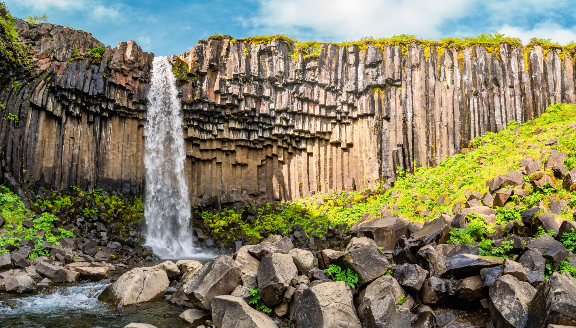 Svartifoss Waterfall Svartifoss Waterfall