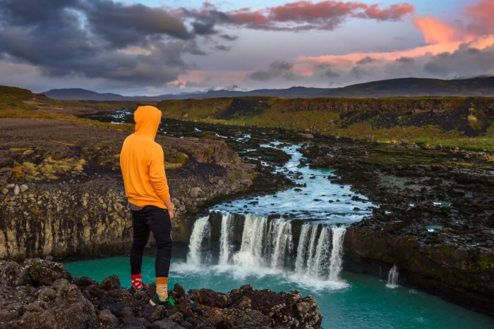 Þjófafoss waterfall Þjófafoss waterfall