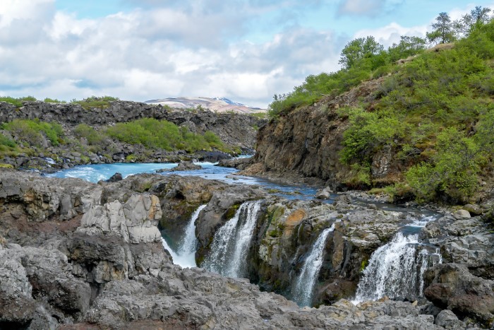 Barnafoss Waterfall Barnafoss Waterfall