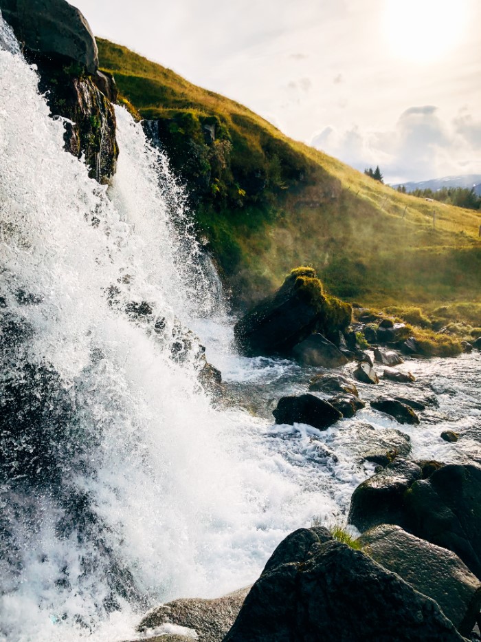 Gluggafoss Waterfall Gluggafoss Waterfall