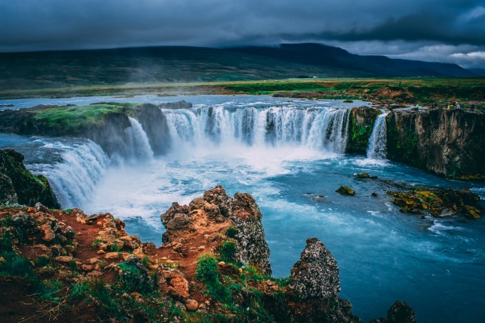Goðafoss Waterfall Goðafoss Waterfall