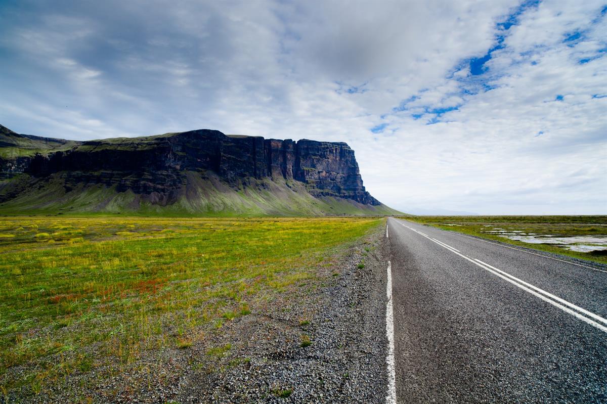 An Icelandic road An Icelandic road