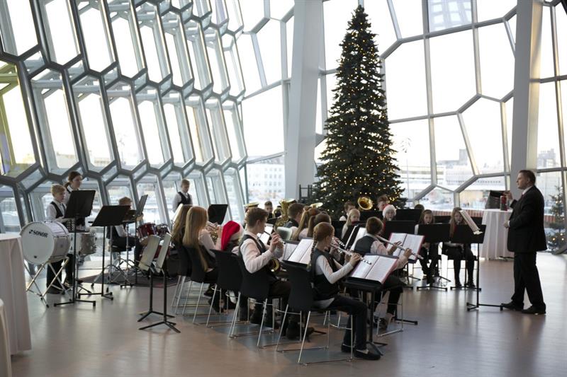 Christmas concert in Harpa Christmas concert in Harpa