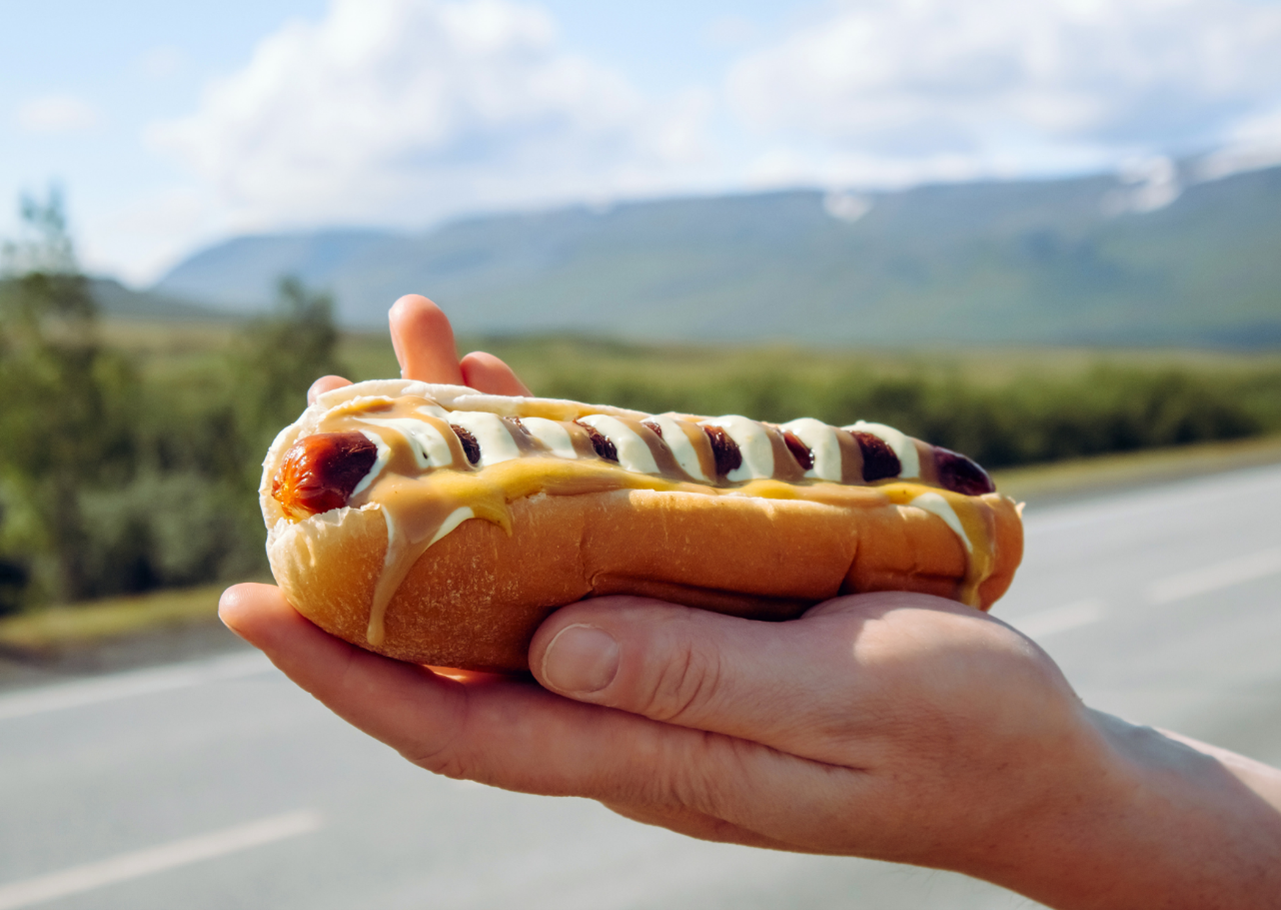 Icelandic hot dog